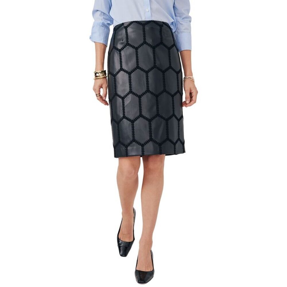 J.Mclaughlin Womens  Lennox Skirt, Black